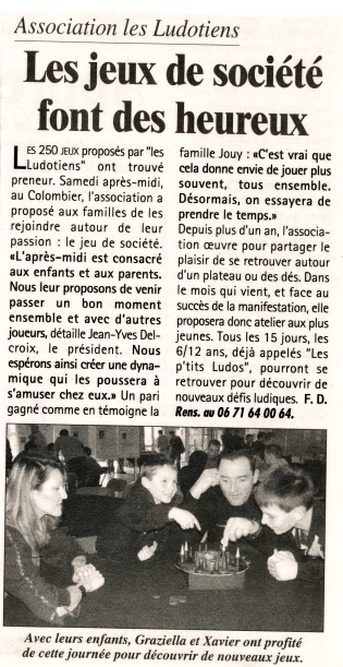 Les jeux de société font des heureux